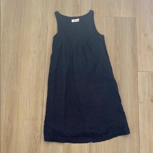 Vineyard Vines Linen Black Sleeveless Dress